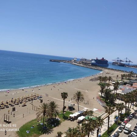 Espectaculares Vistas Al Mar Playa Malagueta Lejlighed Málaga Eksteriør billede